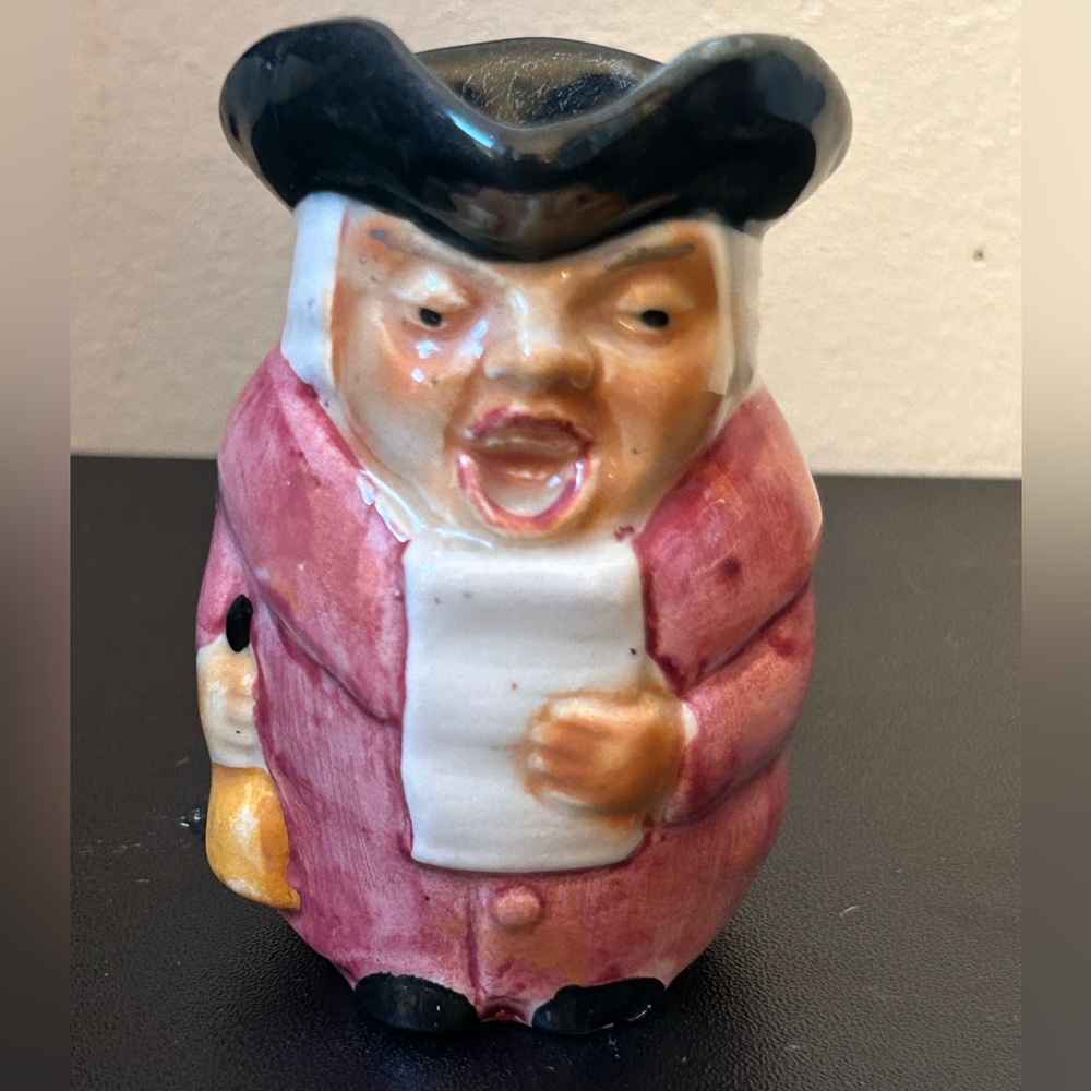 Town Crier Toby Jug Staffordshire Shorter & Son Vintage Made in England